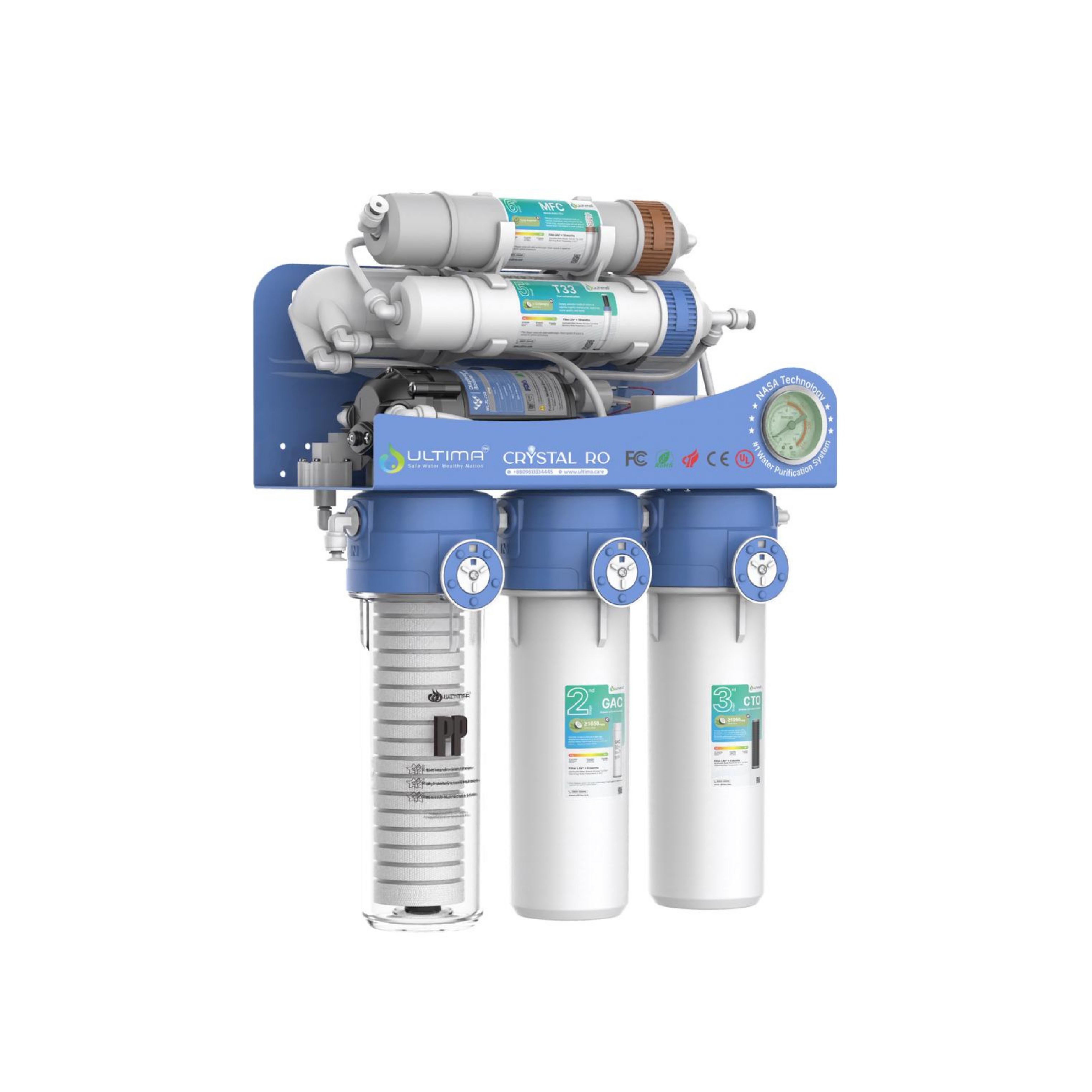 ULTIMA Crystal Gen 2 (F6) RO Water Purifier