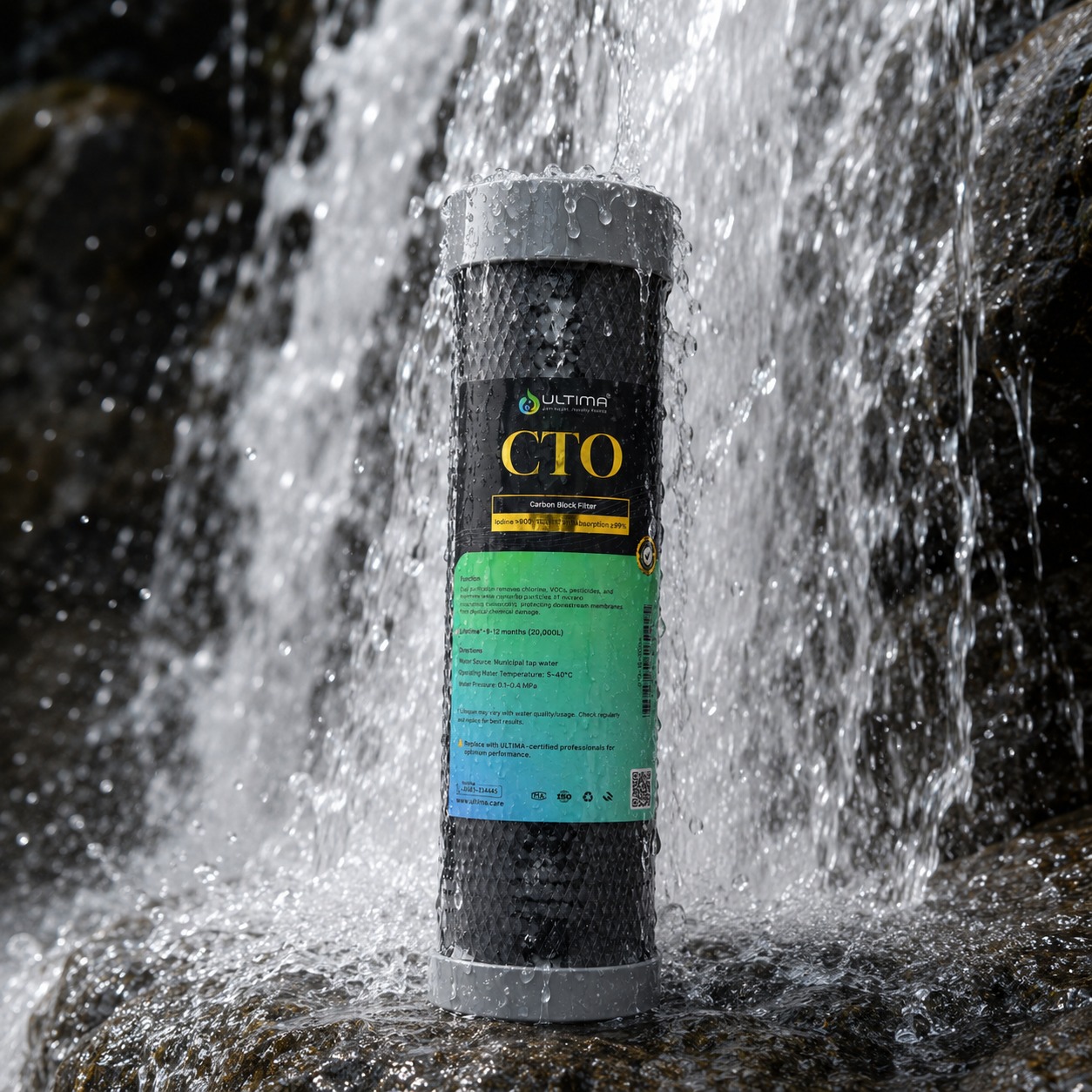 Ultima CTO Carbon Block Filter