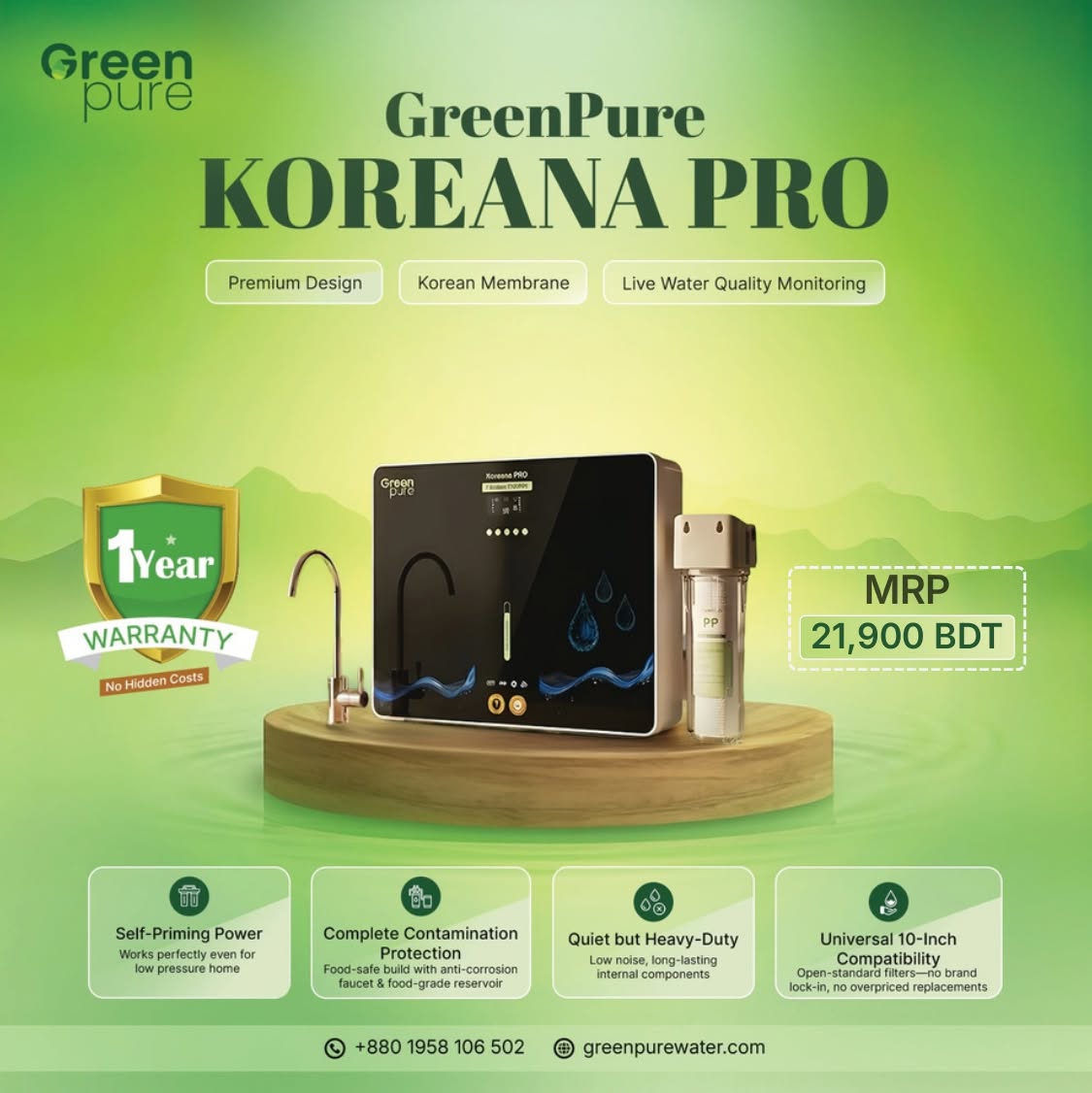 GreenPure Koreana Pro